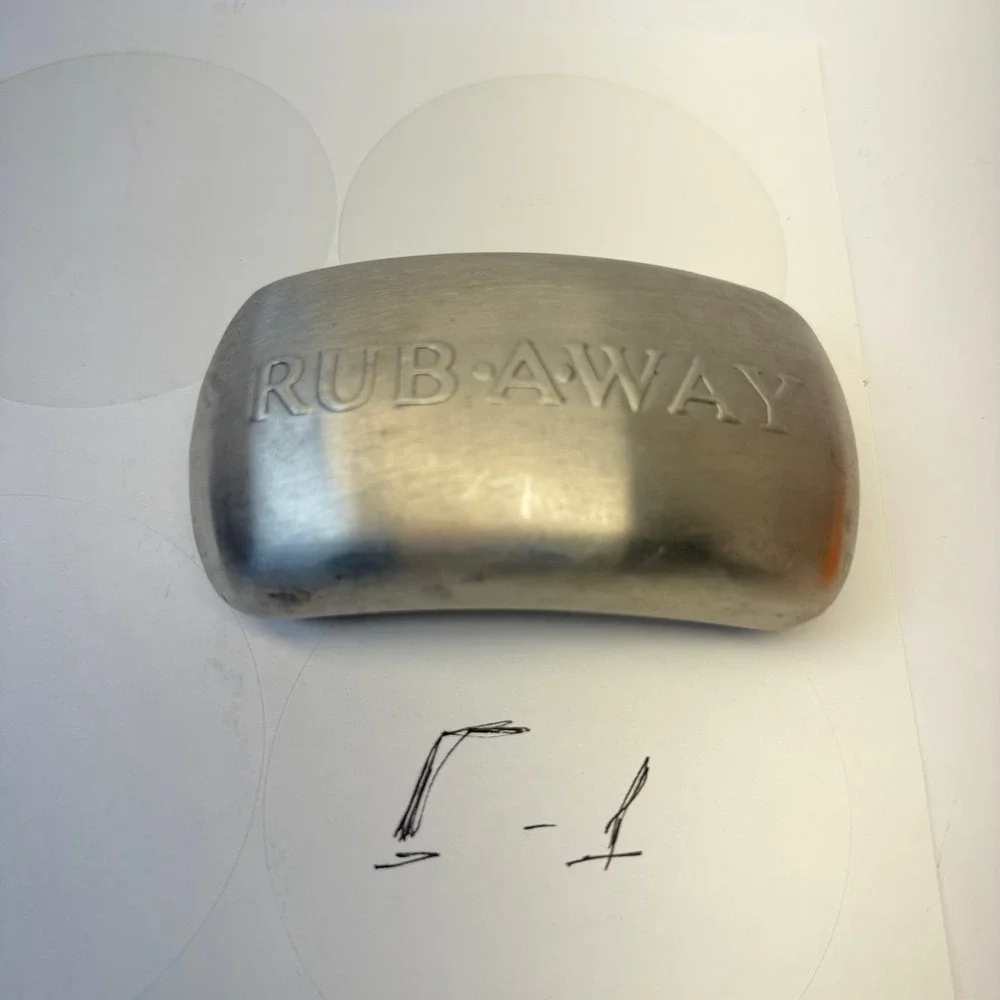 AMCO Rub-Away 8402‎ Stainless Steel Odor Eliminator Bar - Used - Good